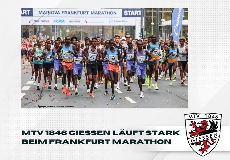 MTV 1846 Gießen glänzt beim Frankfurt Marathon